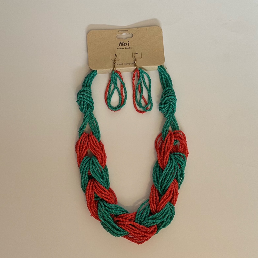 Boho Multi Strand Twist Statement Jewelry